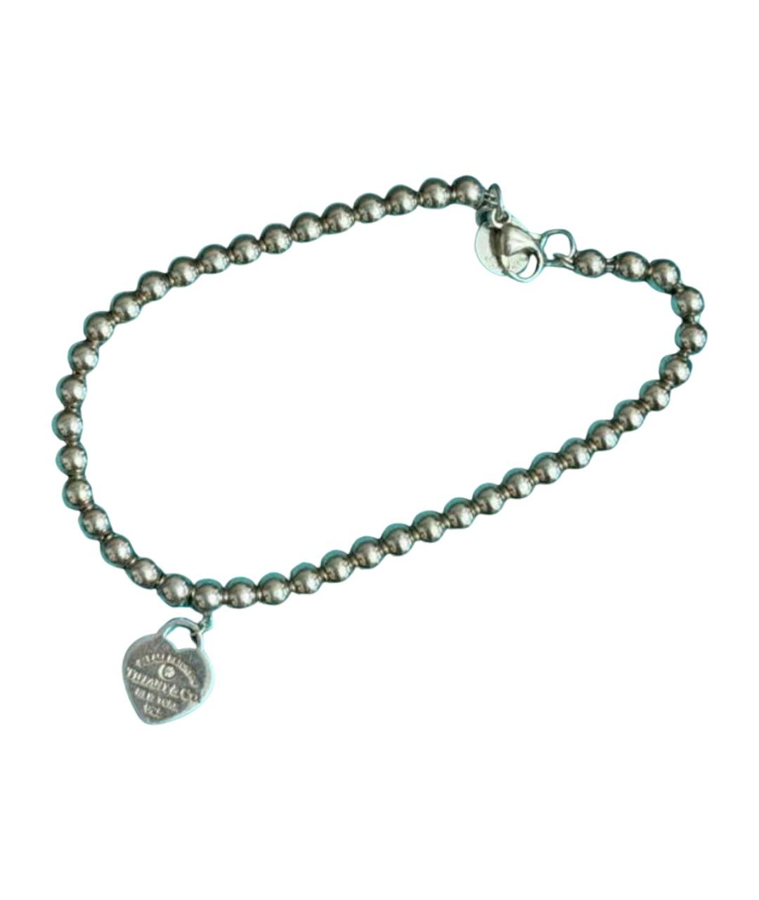 TIFFANY&CO Серебряный с серебряным покрытием браслет, фото 1