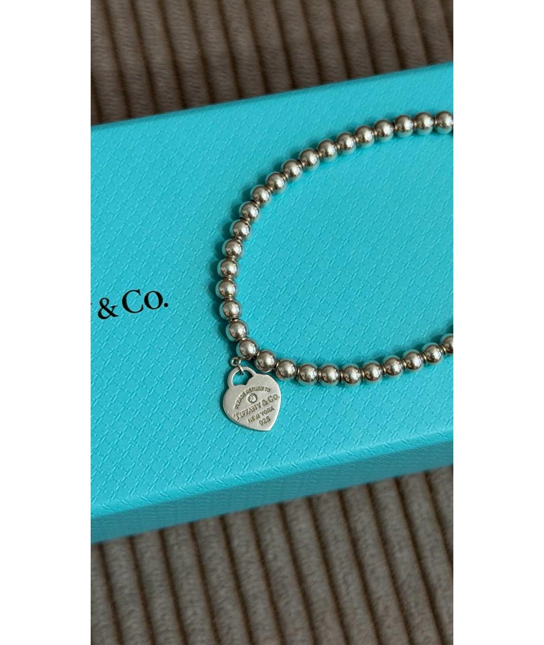 TIFFANY&CO Серебряный с серебряным покрытием браслет, фото 2
