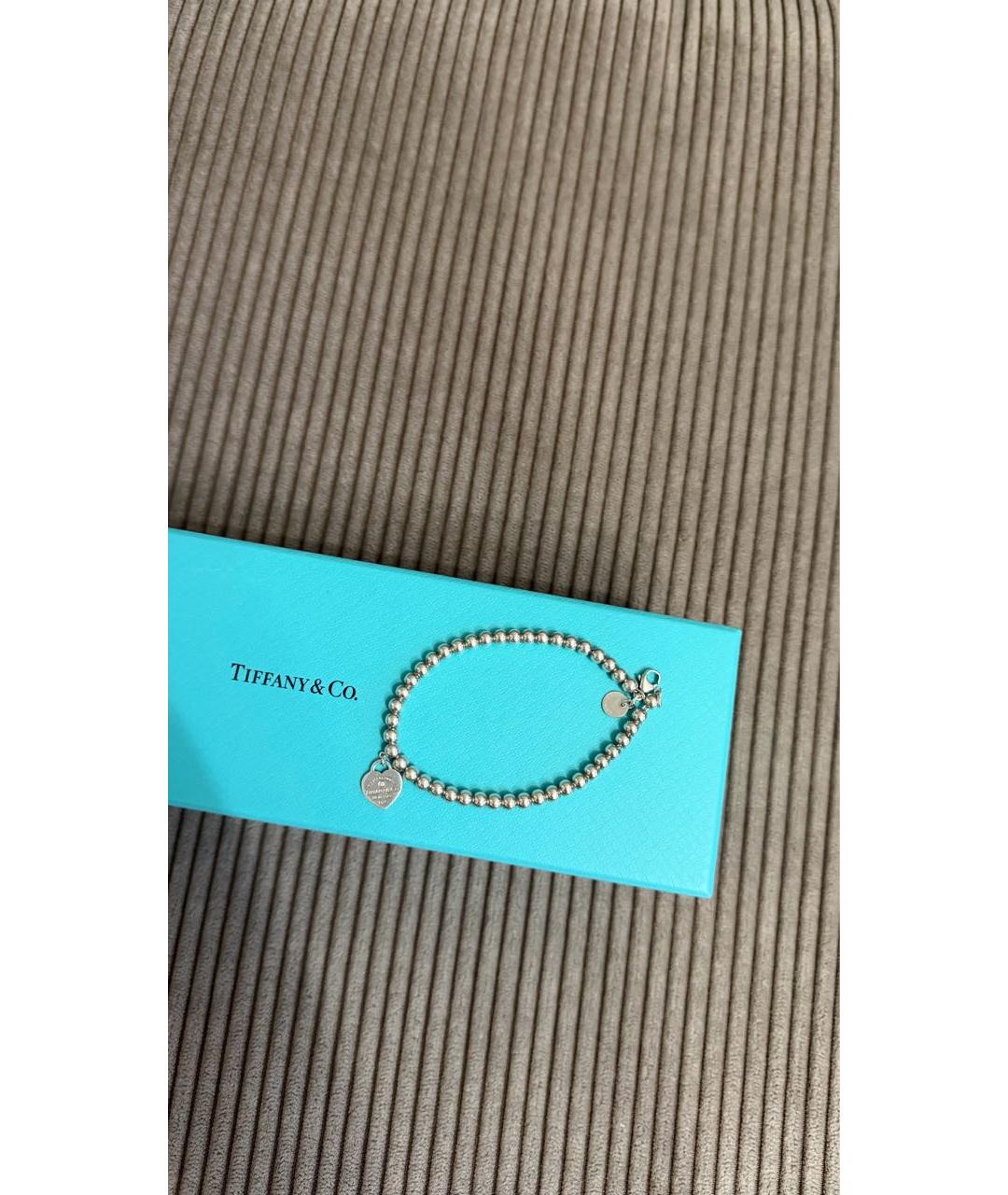 TIFFANY&CO Серебряный с серебряным покрытием браслет, фото 7