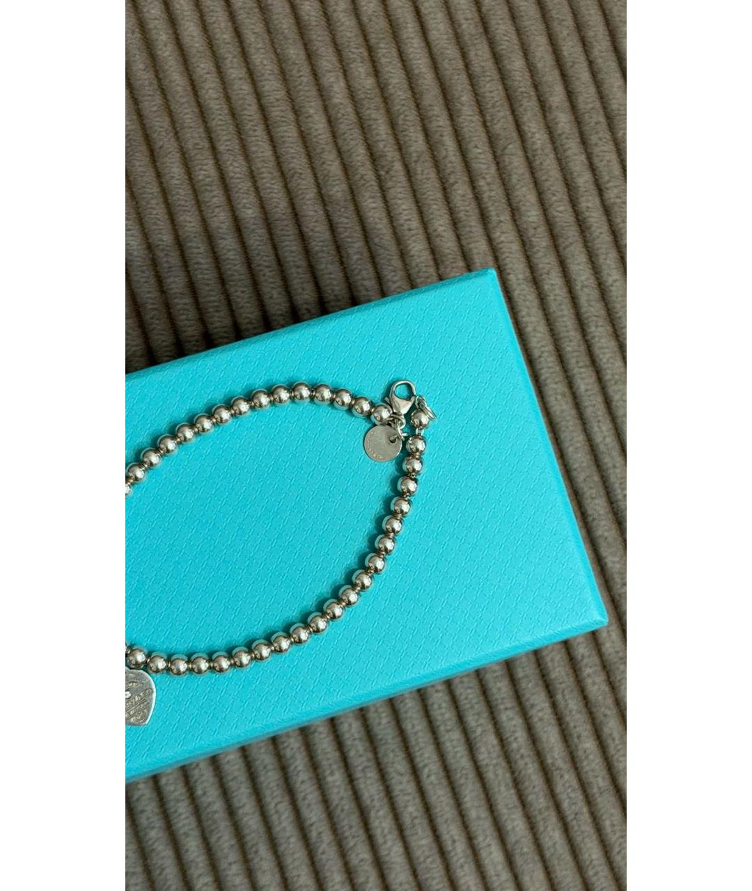 TIFFANY&CO Серебряный с серебряным покрытием браслет, фото 6