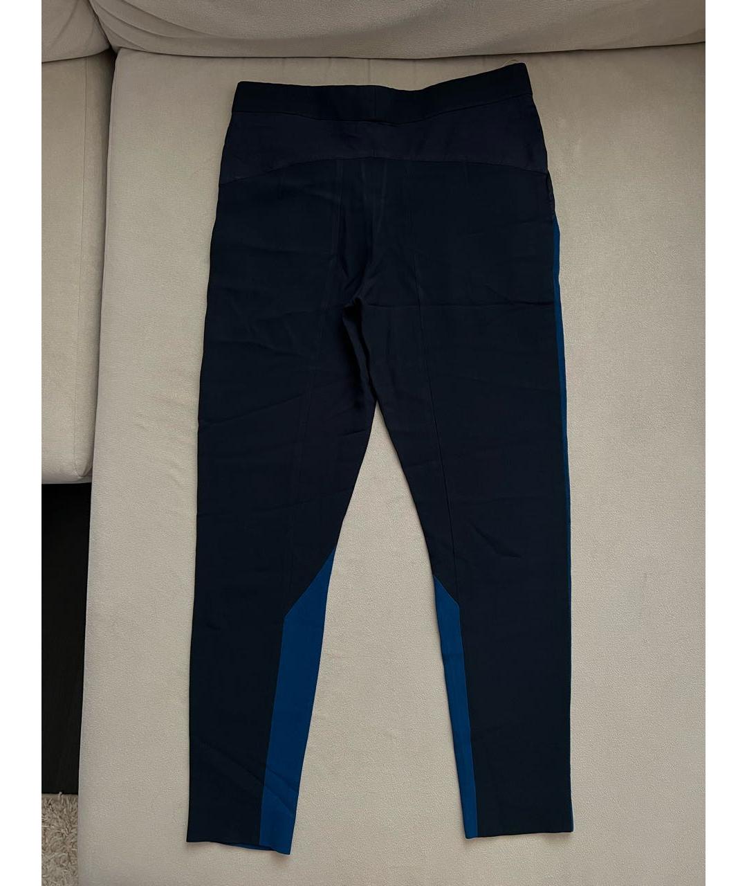 CHLOE Темно-синие прямые брюки, фото 2