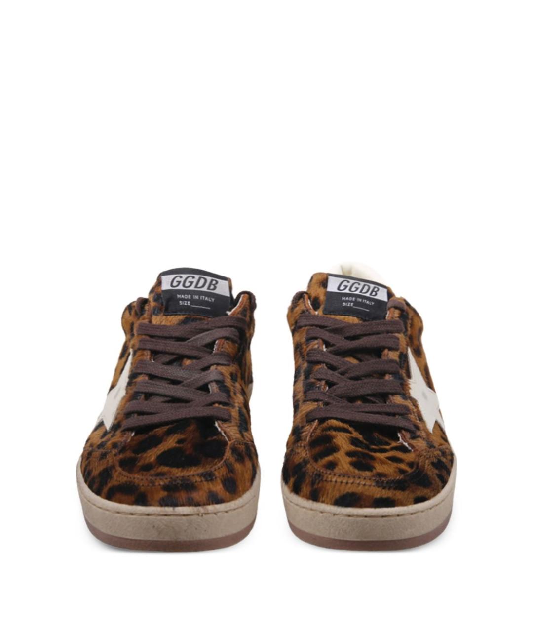 GOLDEN GOOSE Мульти кожаные кеды, фото 2