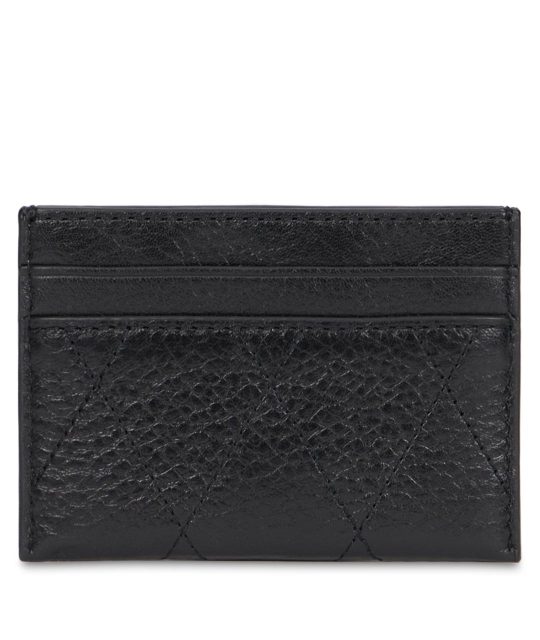TORY BURCH Черный кожаный кардхолдер, фото 2