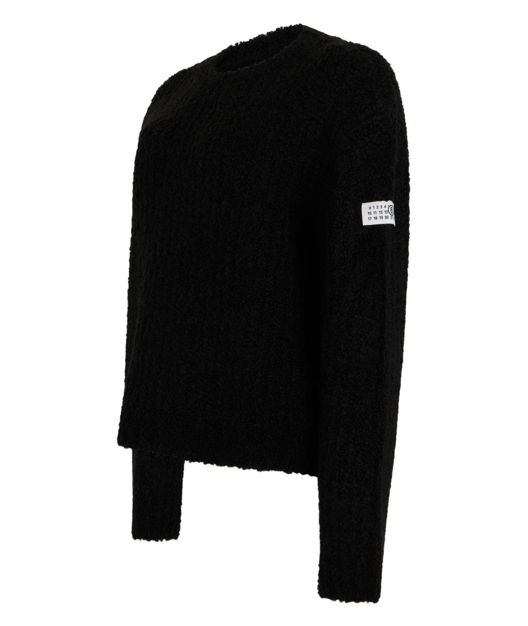 MM6 MAISON MARGIELA Черный джемпер / свитер, фото 3
