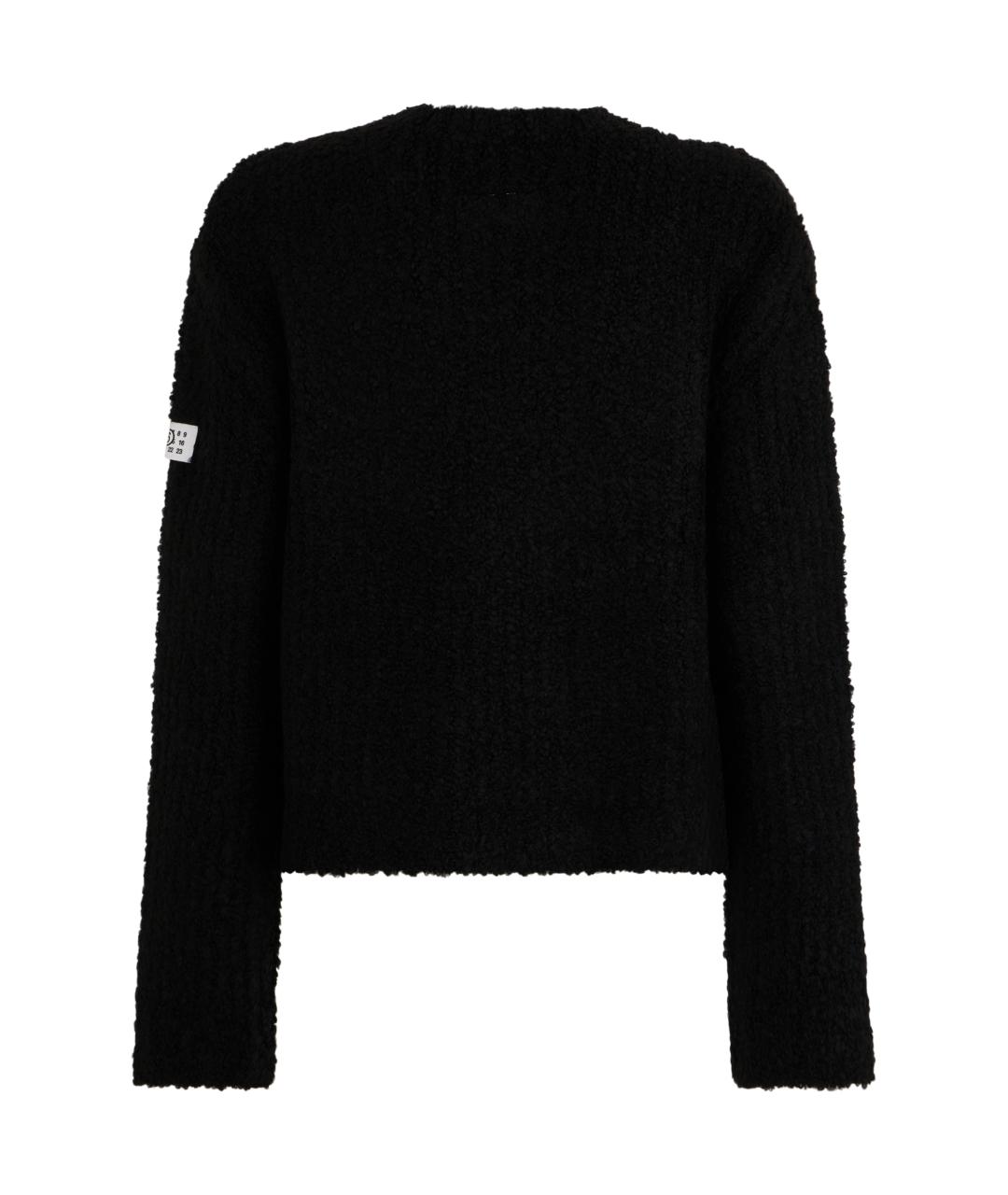 MM6 MAISON MARGIELA Черный джемпер / свитер, фото 2