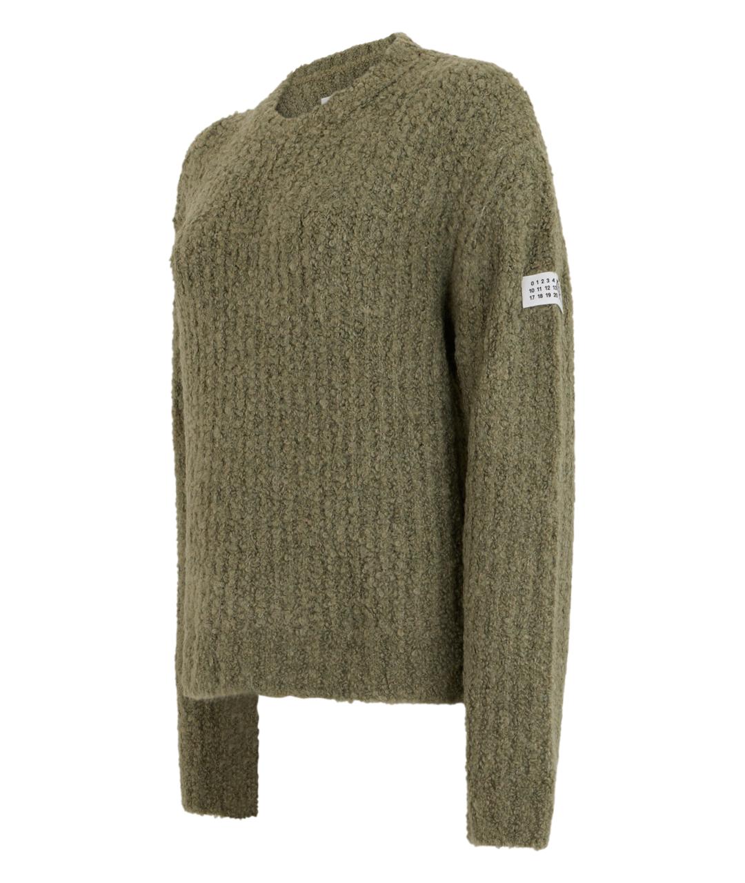MM6 MAISON MARGIELA Зеленый джемпер / свитер, фото 3