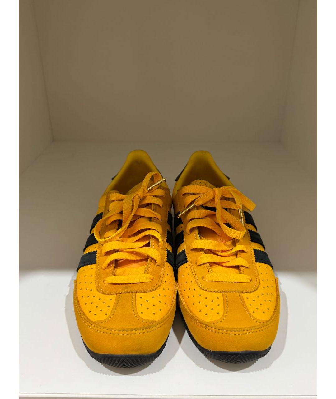 ADIDAS Желтые текстильные кроссовки, фото 2