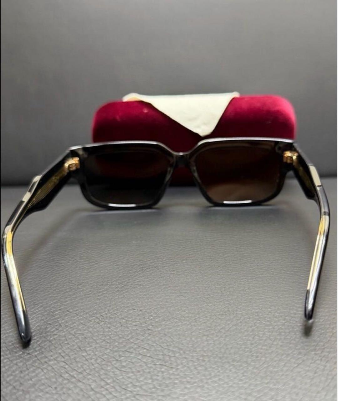 GUCCI Черные солнцезащитные очки, фото 2