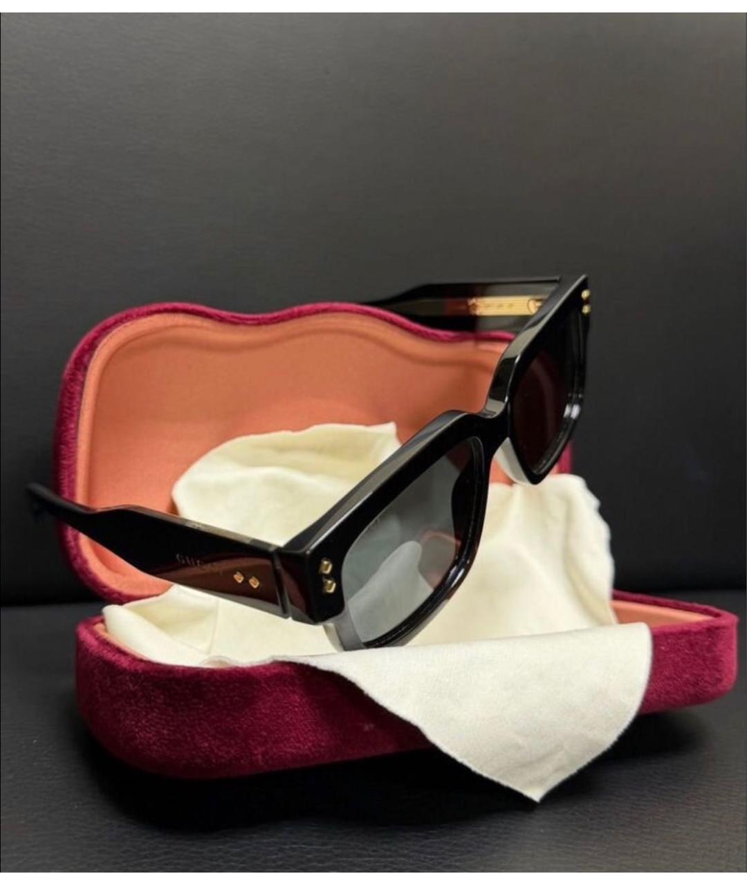 GUCCI Черные солнцезащитные очки, фото 4