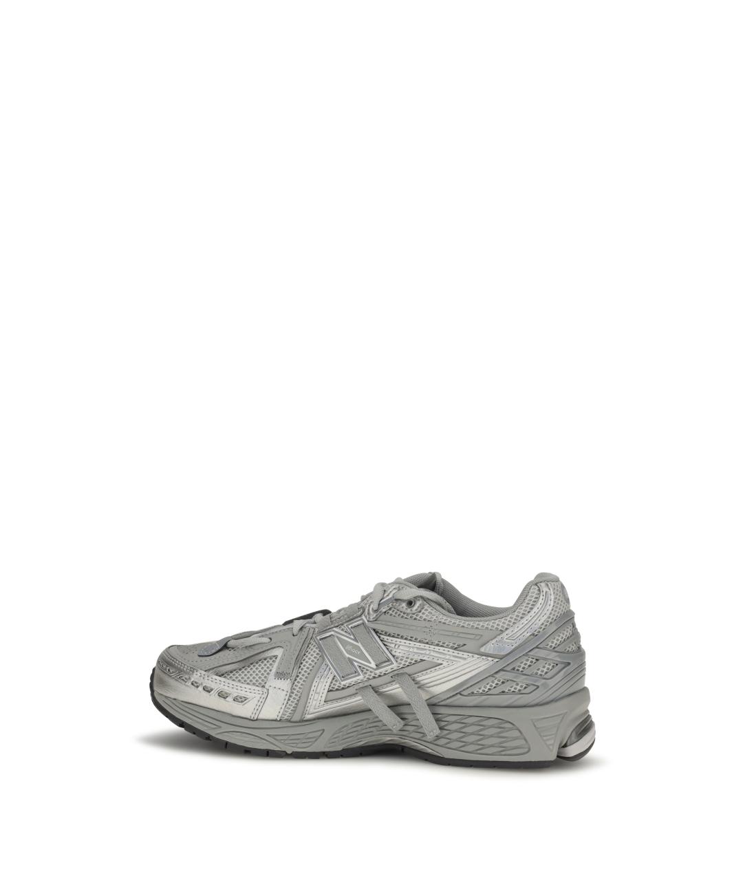 NEW BALANCE Серые синтетические низкие кроссовки / кеды, фото 3