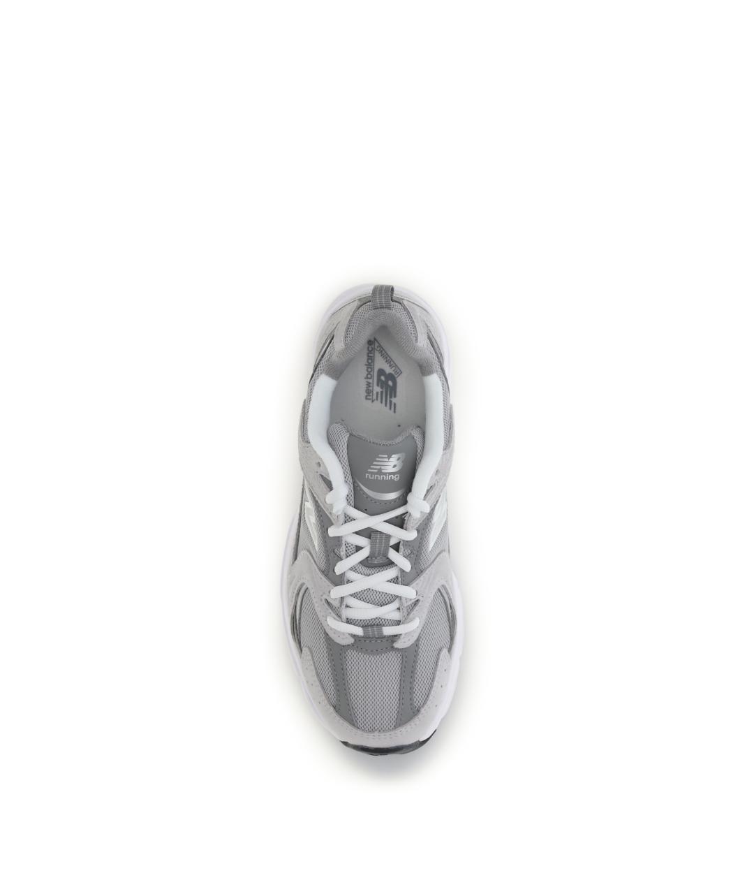NEW BALANCE Серые синтетические кроссовки, фото 4
