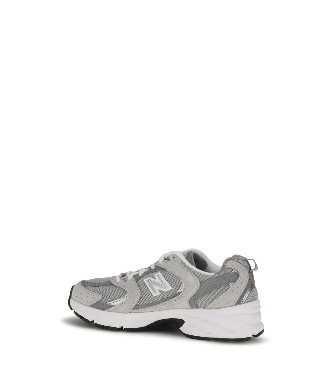 NEW BALANCE Серые синтетические кроссовки, фото 3