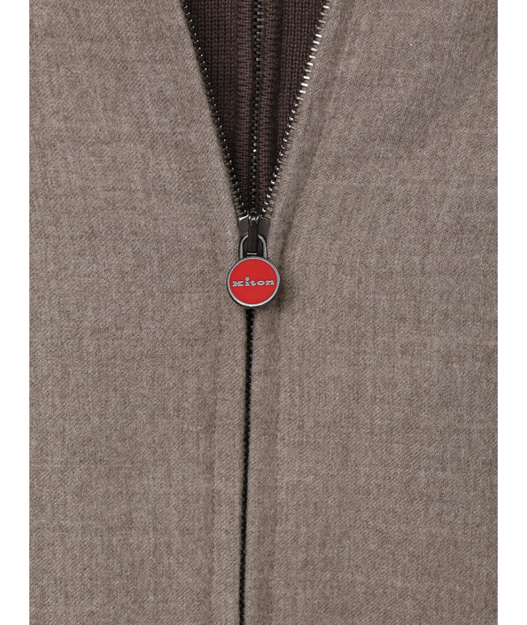 KITON Бежевая куртка, фото 6