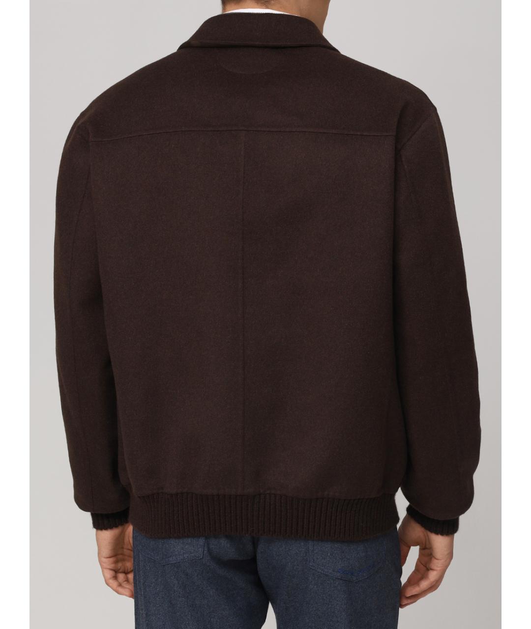 KITON Коричневая куртка, фото 3