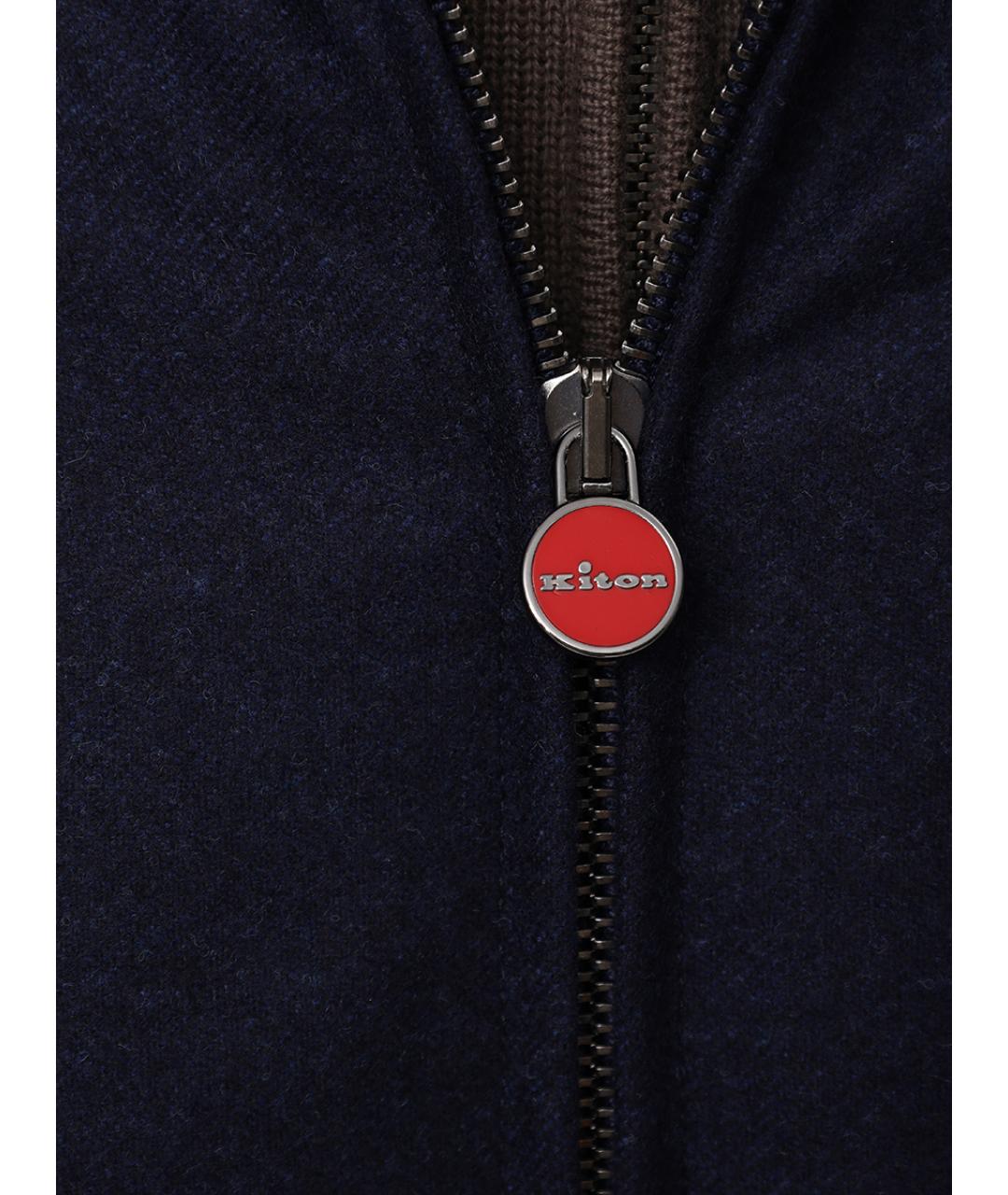 KITON Синяя куртка, фото 6