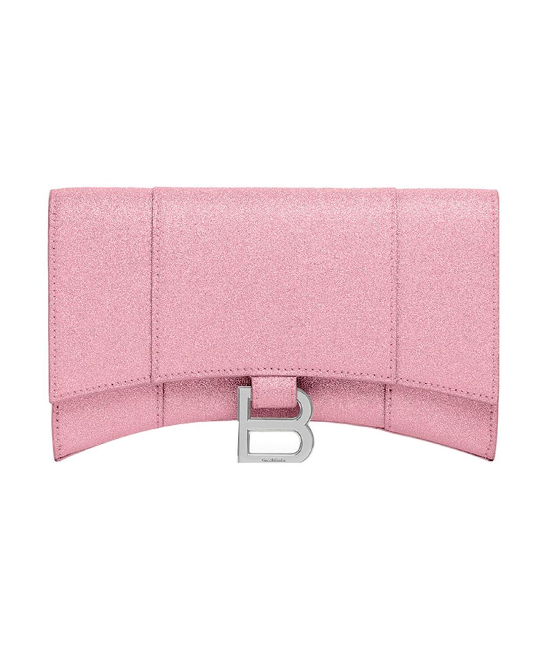 BALENCIAGA Розовый кошелек, фото 6