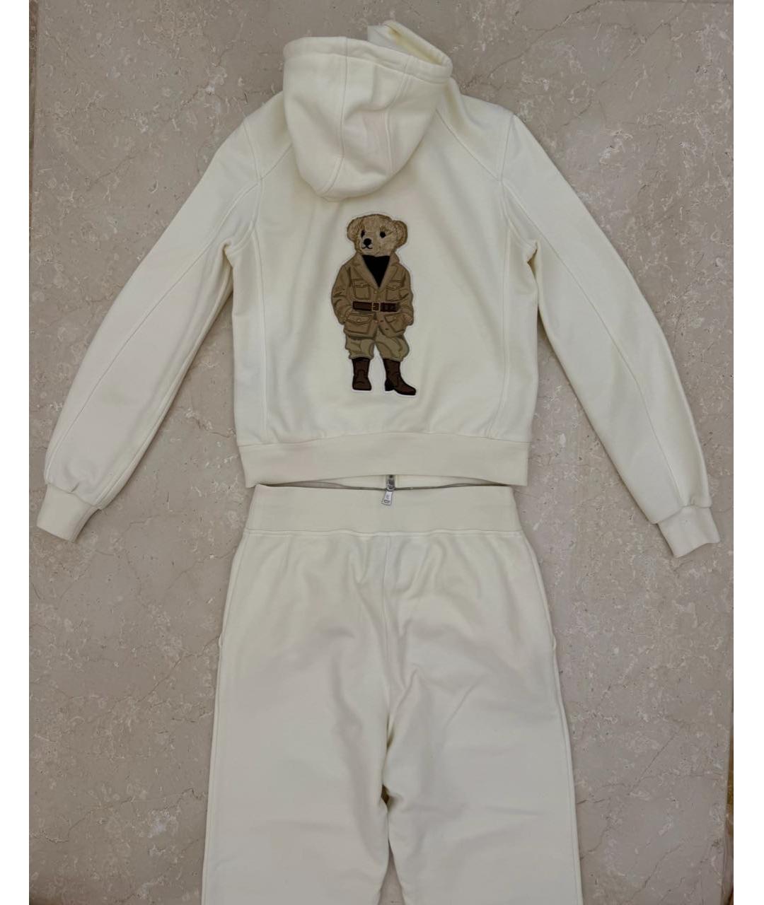RALPH LAUREN PURPLE LABEL Бежевый хлопковый костюм с брюками, фото 5