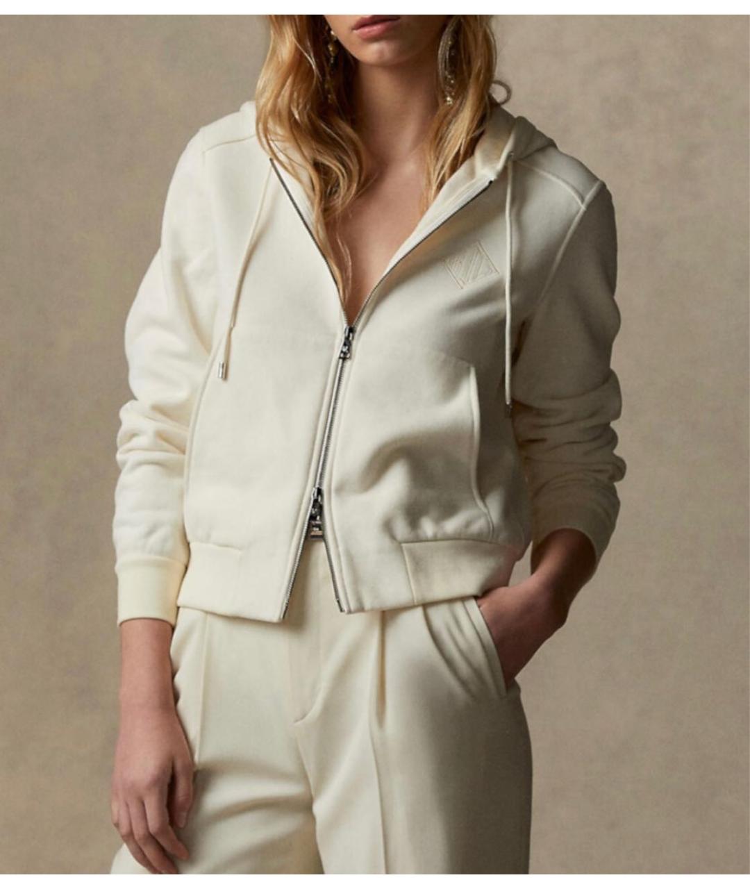 RALPH LAUREN PURPLE LABEL Бежевый хлопковый костюм с брюками, фото 7