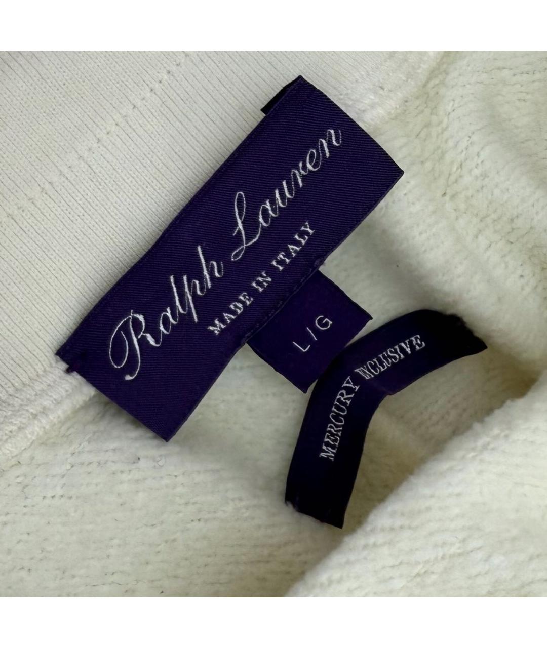 RALPH LAUREN PURPLE LABEL Бежевый хлопковый костюм с брюками, фото 4