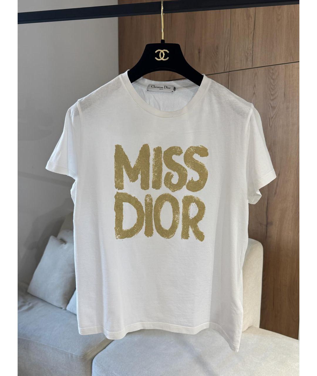 CHRISTIAN DIOR Белая футболка, фото 2