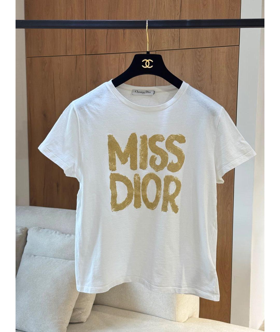 CHRISTIAN DIOR Белая футболка, фото 3