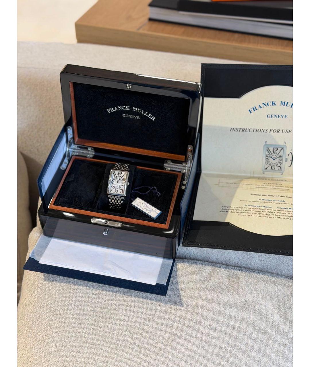 FRANCK MULLER Серебряные стальные часы, фото 2