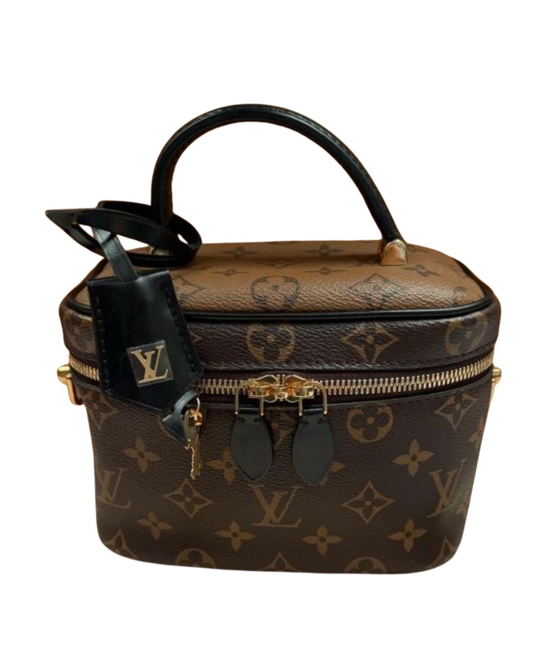 LOUIS VUITTON Коричневая сумка через плечо из канвы, фото 1