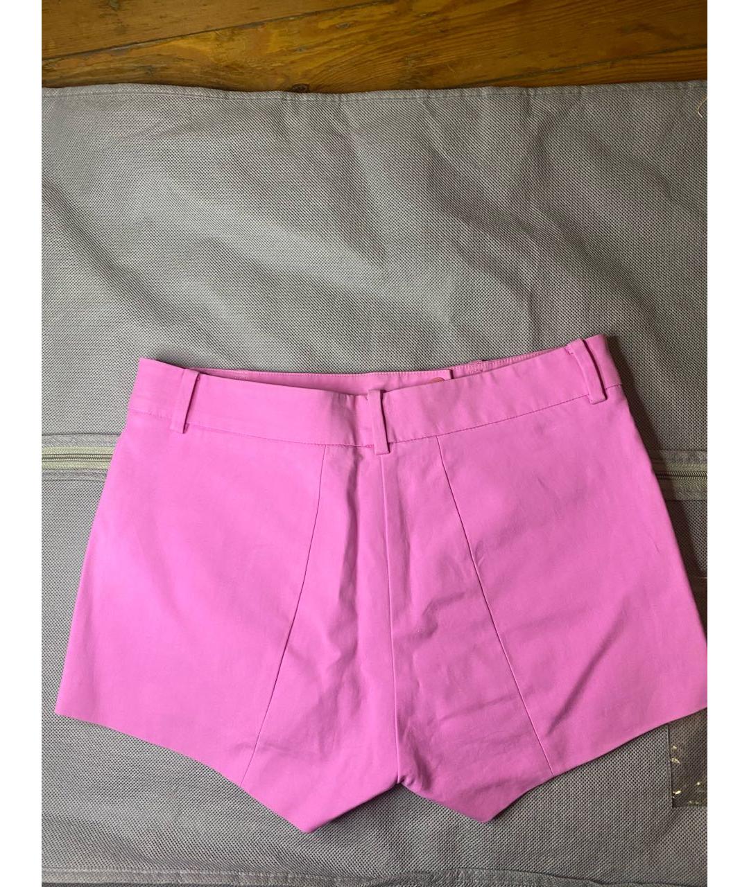CHRISTIAN DIOR PRE-OWNED Розовые хлопковые шорты, фото 2