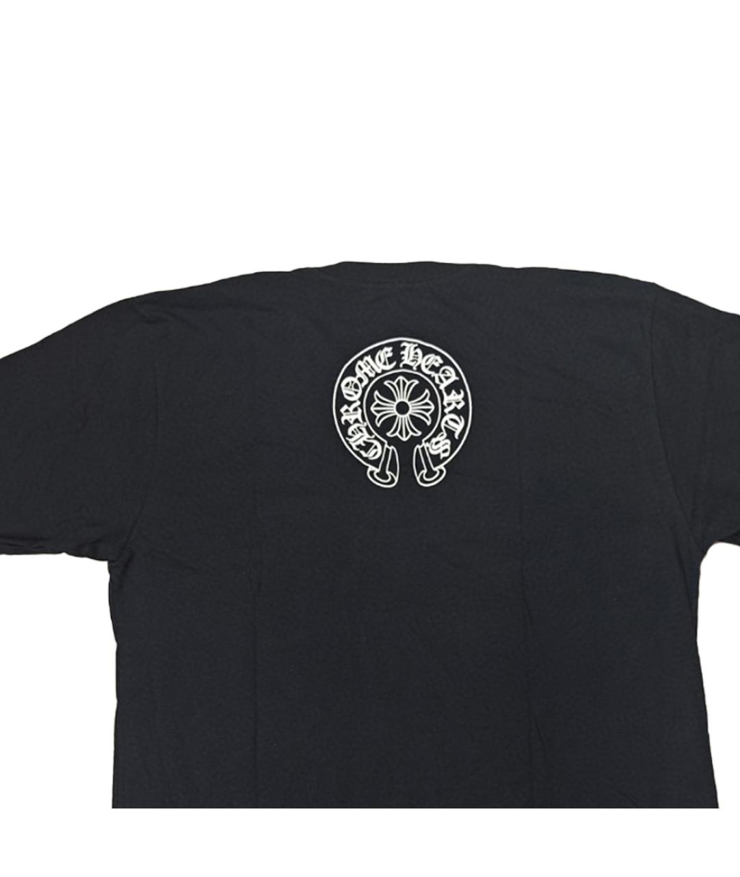 CHROME HEARTS Черная футболка, фото 5