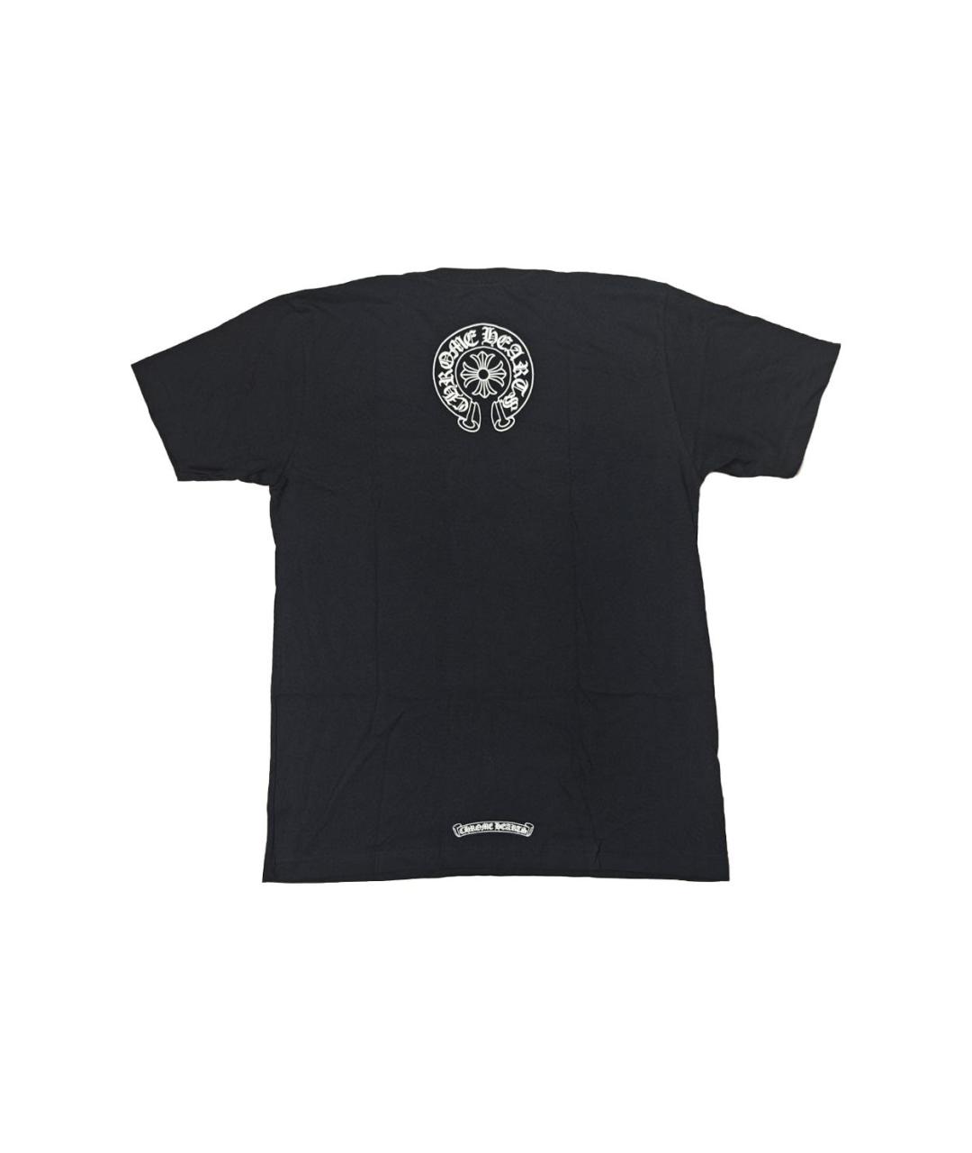 CHROME HEARTS Черная футболка, фото 2