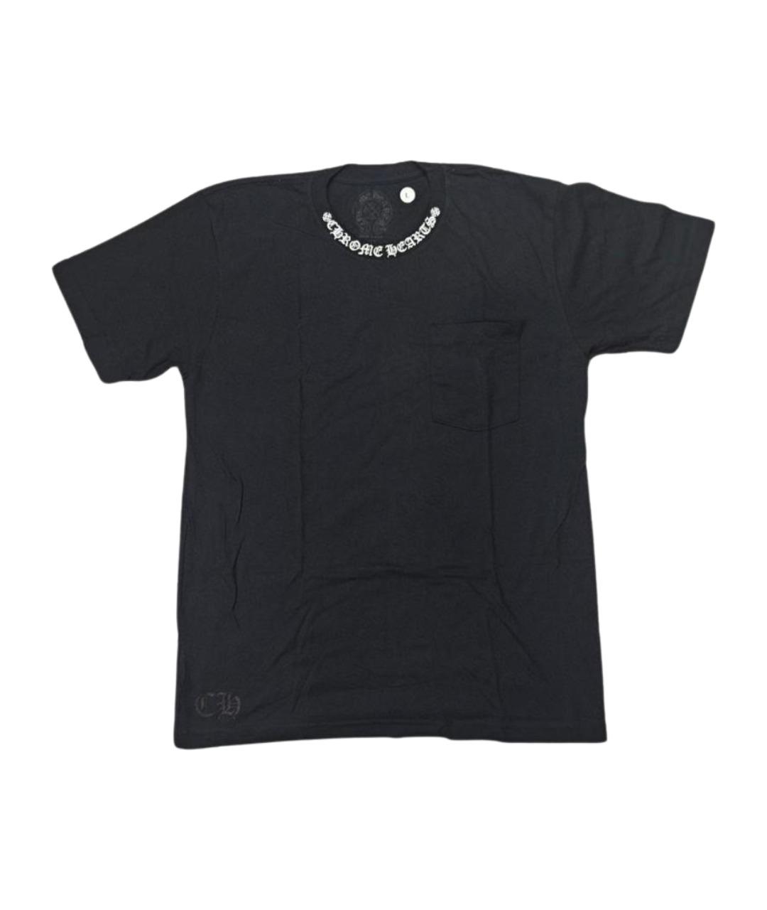 CHROME HEARTS Черная футболка, фото 1
