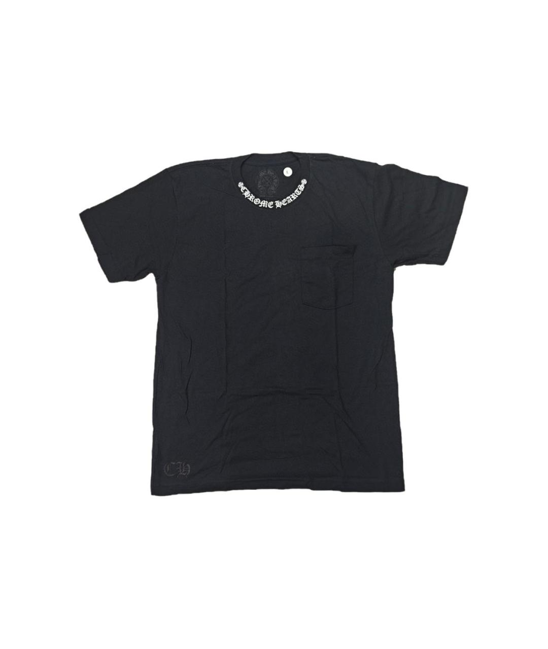CHROME HEARTS Черная футболка, фото 6