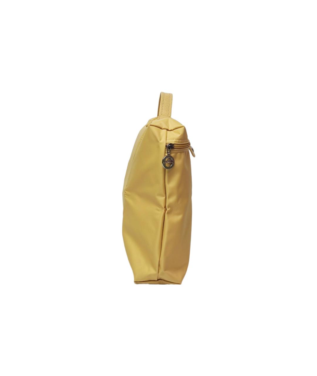 LONGCHAMP Желтая сумка тоут, фото 3