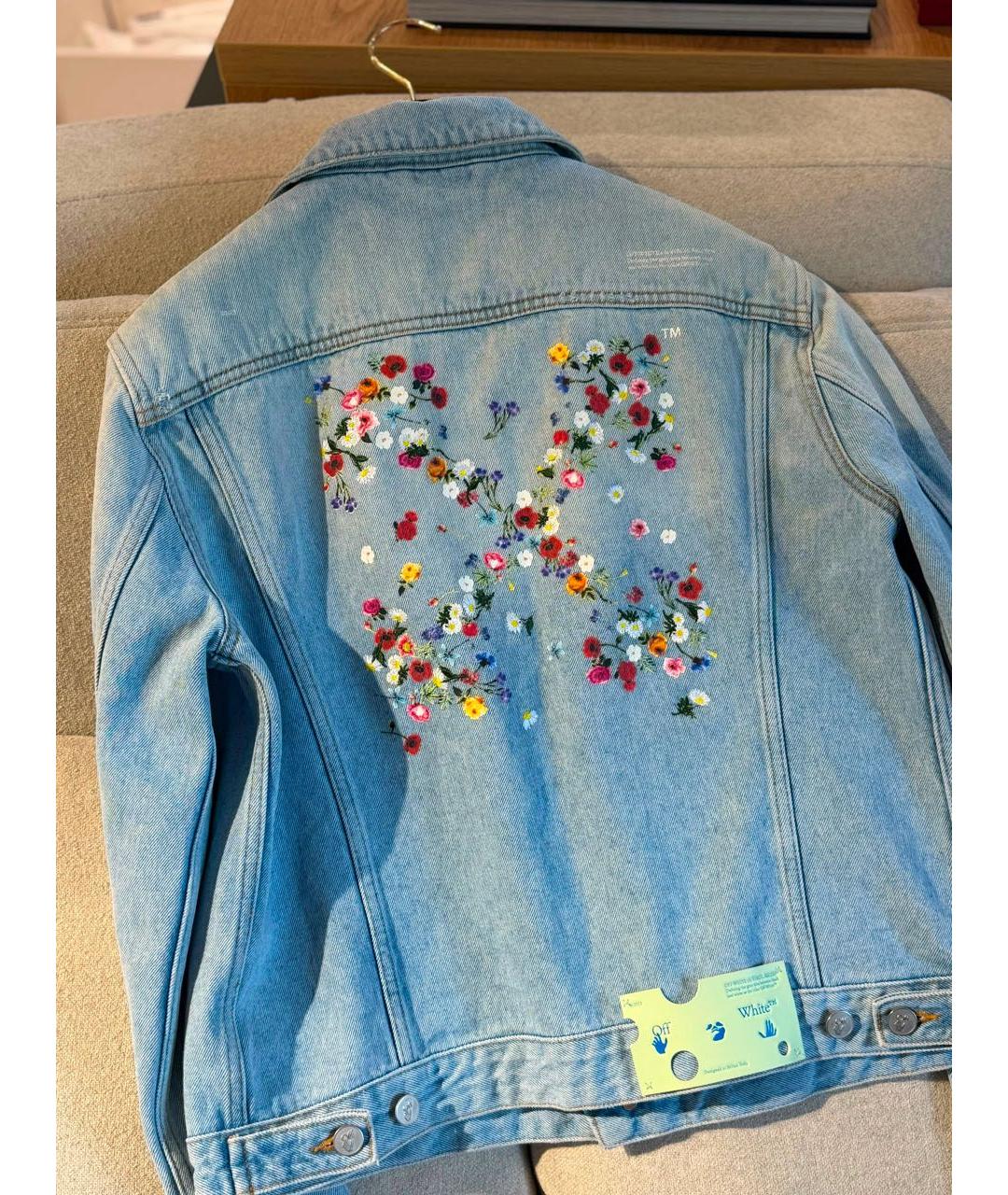 OFF-WHITE Голубая куртка, фото 2