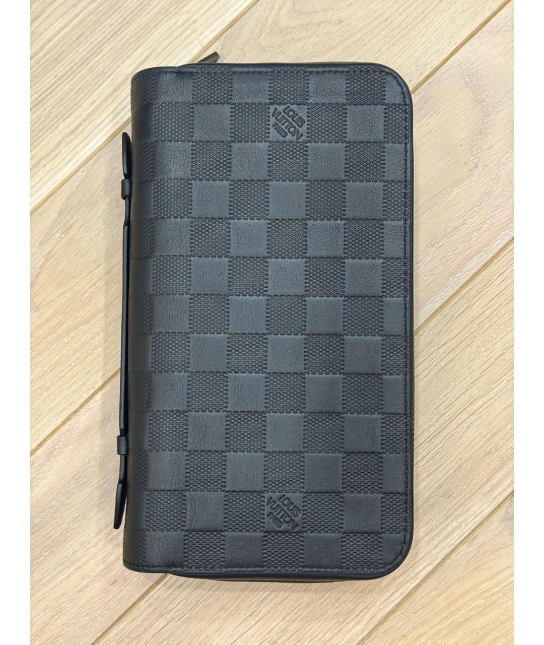 LOUIS VUITTON Черный кошелек, фото 9