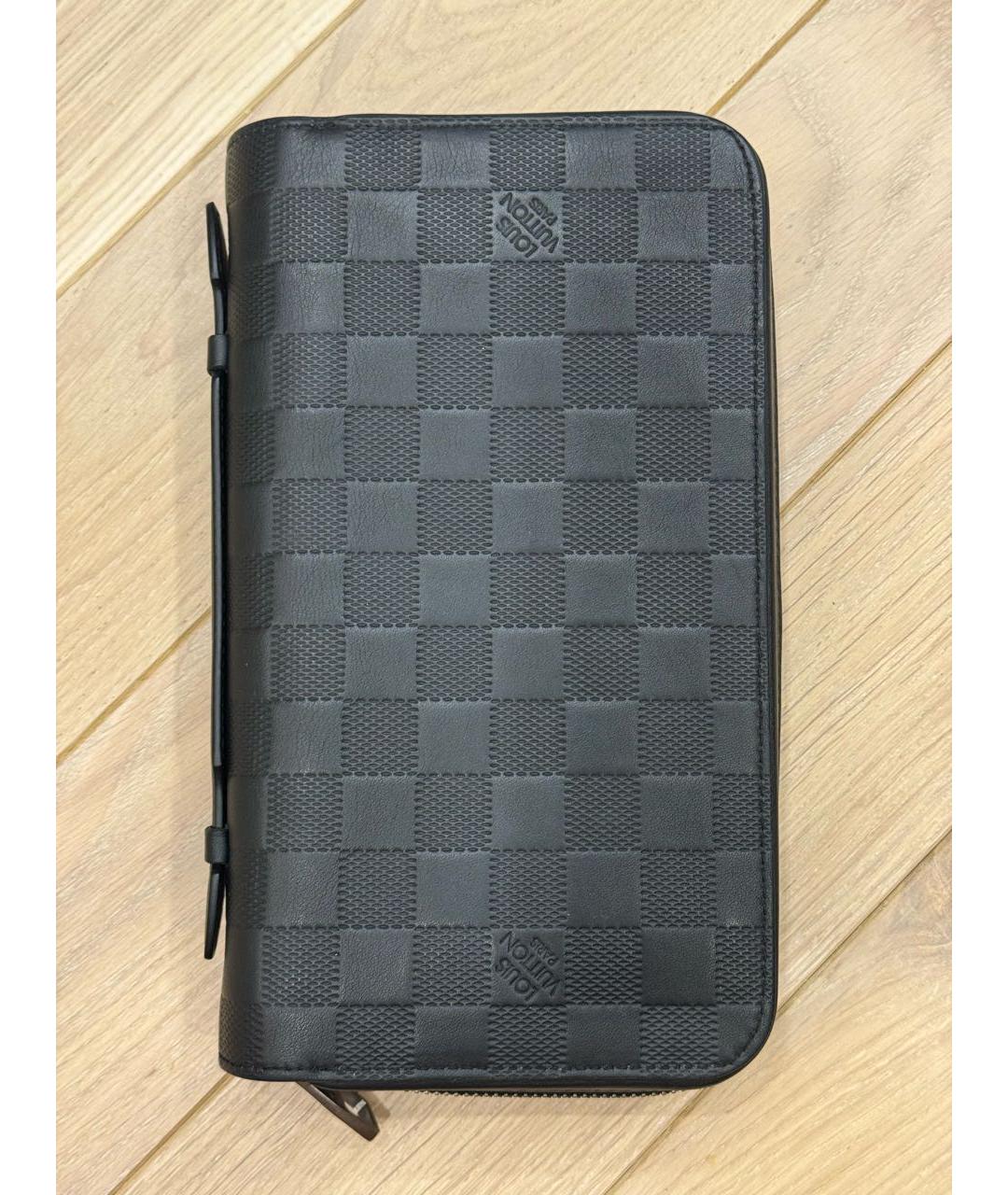 LOUIS VUITTON Черный кошелек, фото 2