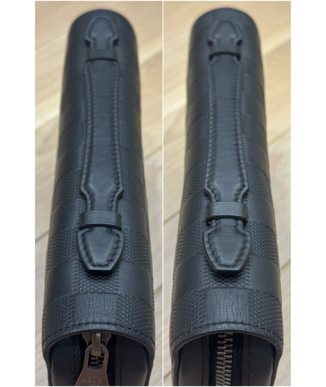 LOUIS VUITTON Черный кошелек, фото 6