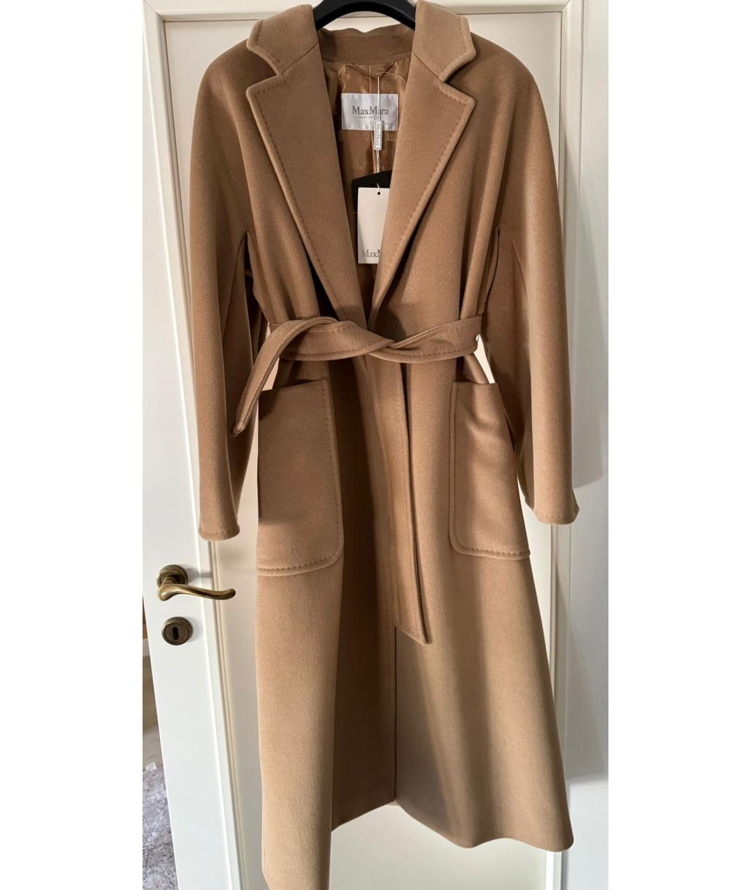 MAX MARA Бежевое кашемировое пальто, фото 3