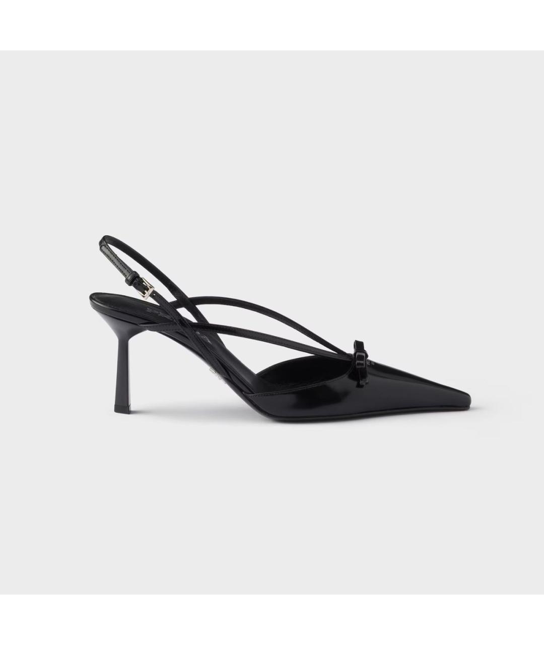 PRADA Черные туфли из лакированной кожи, фото 6