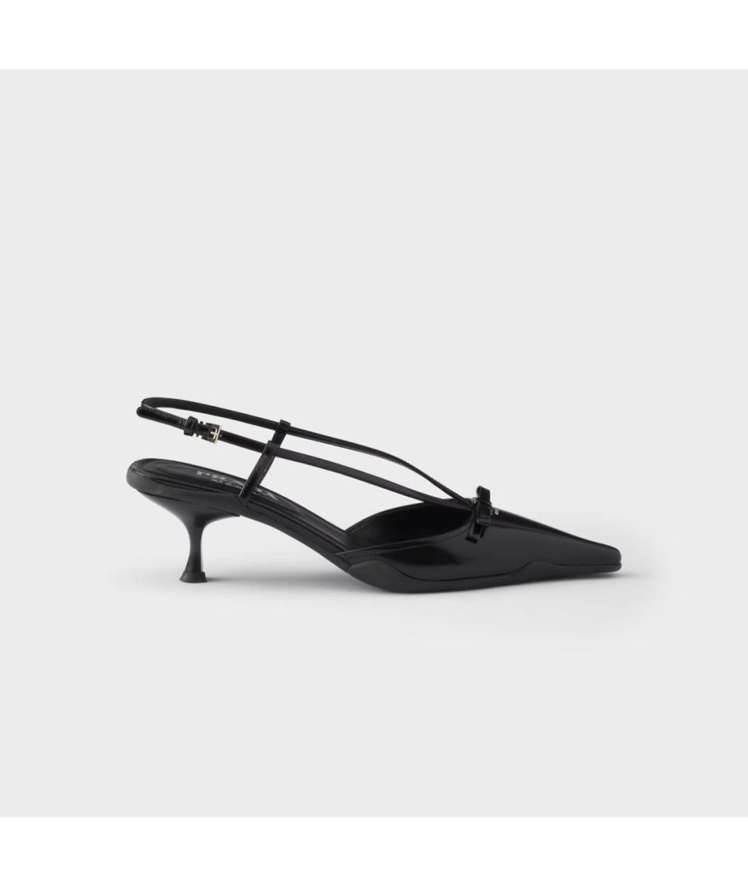 PRADA Черные туфли из лакированной кожи, фото 5