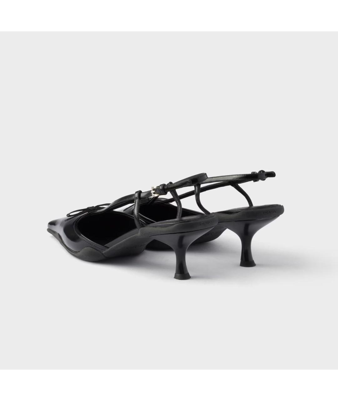 PRADA Черные туфли из лакированной кожи, фото 4