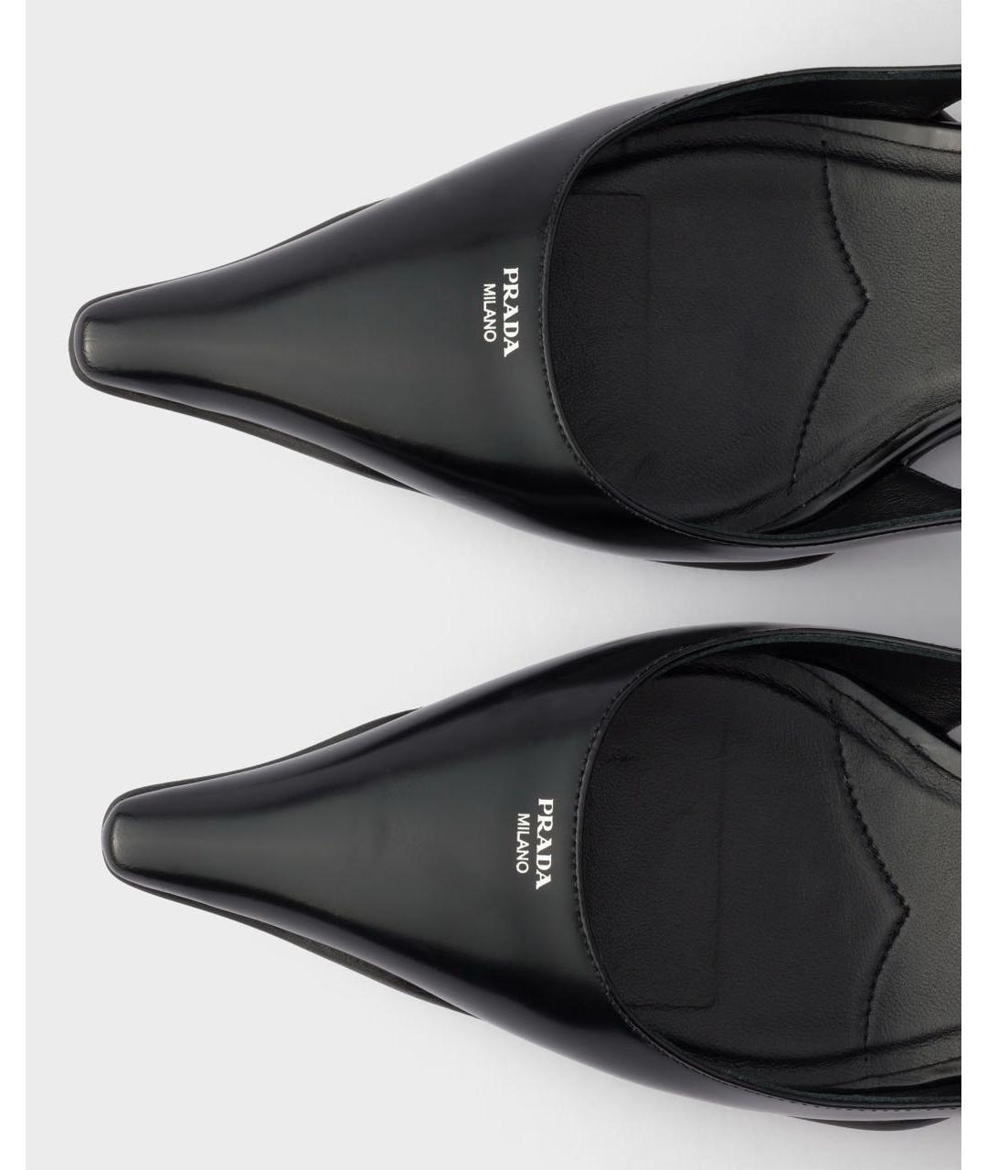 PRADA Черные туфли из лакированной кожи, фото 5