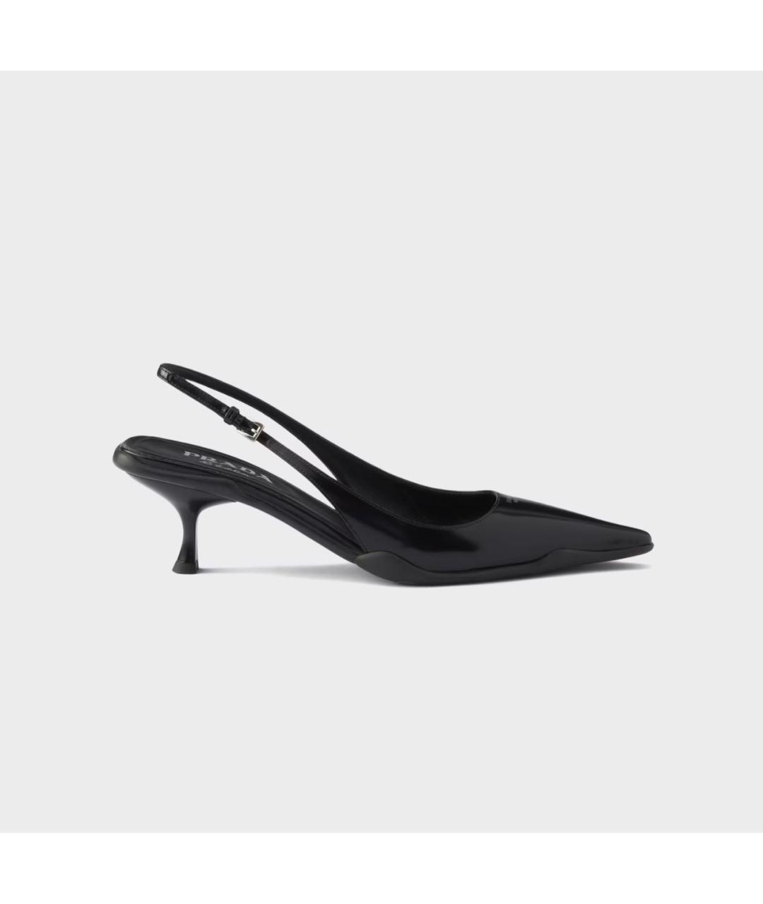 PRADA Черные туфли из лакированной кожи, фото 6