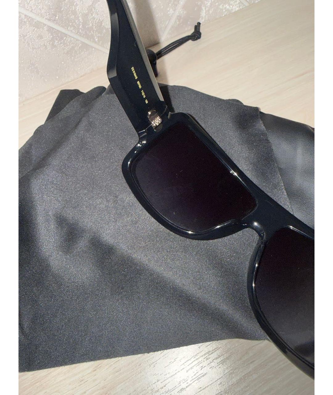 DSQUARED2 Черные пластиковые солнцезащитные очки, фото 4