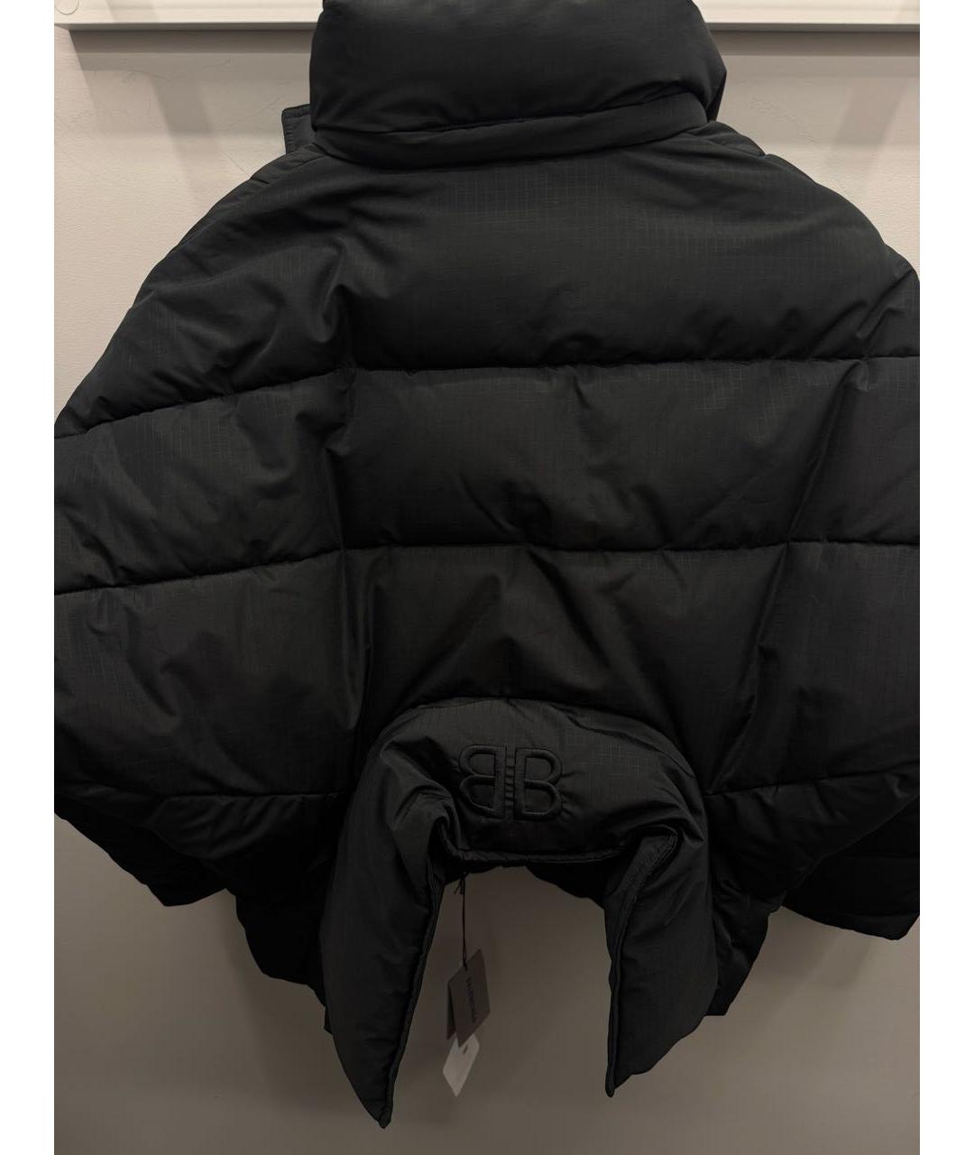 BALENCIAGA Черный пуховик, фото 2