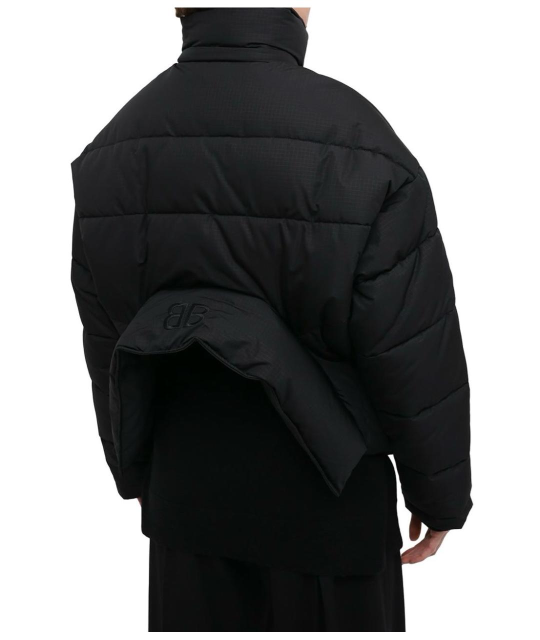 BALENCIAGA Черный пуховик, фото 7