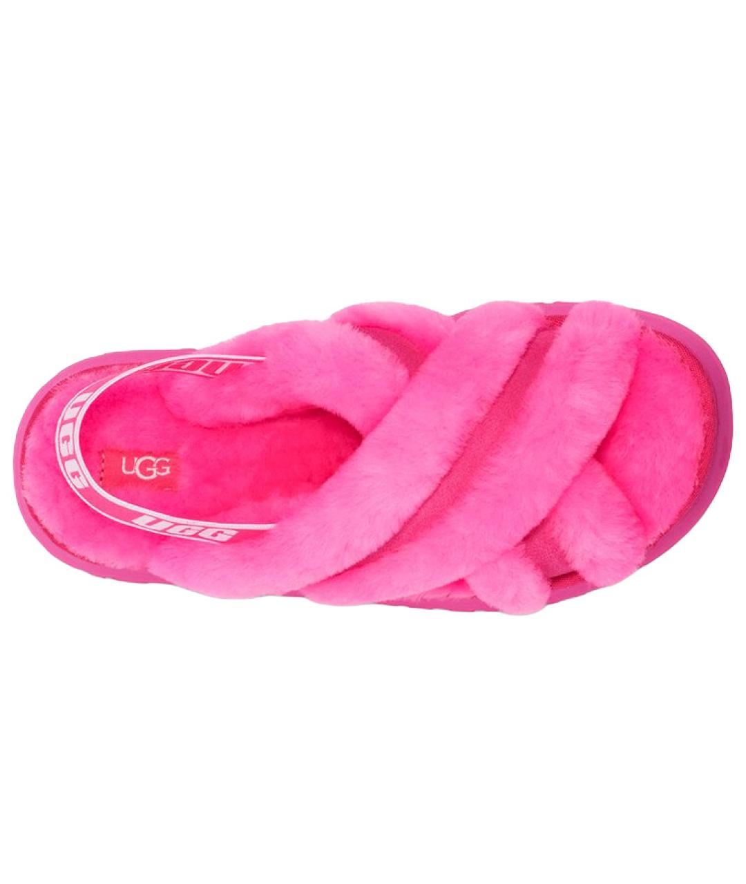 UGG Розовые сандалии, фото 4