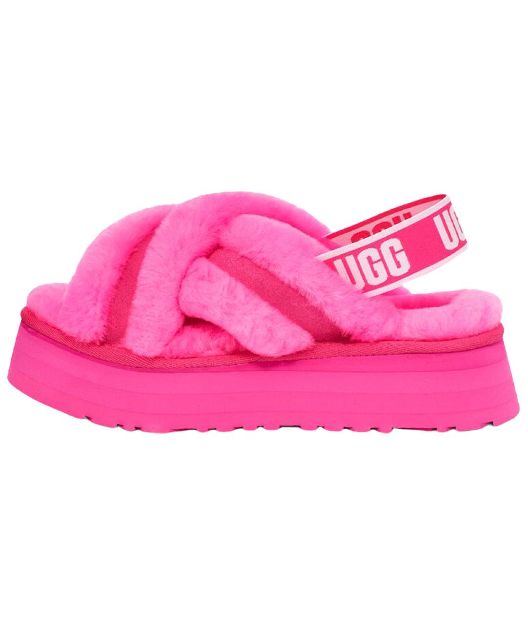 UGG Розовые сандалии, фото 2