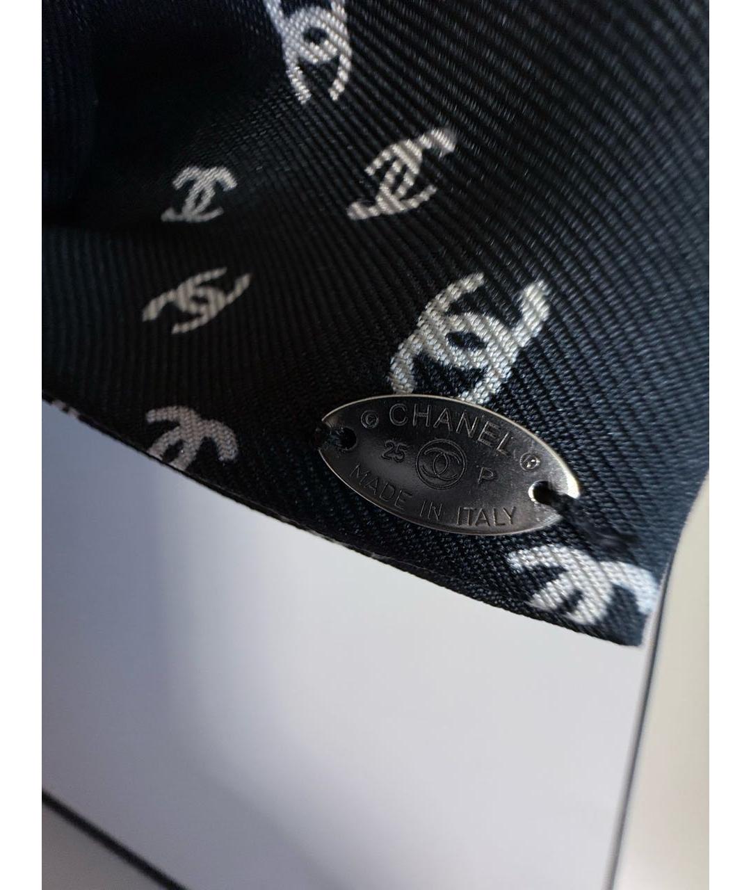 CHANEL Черная заколка, фото 3