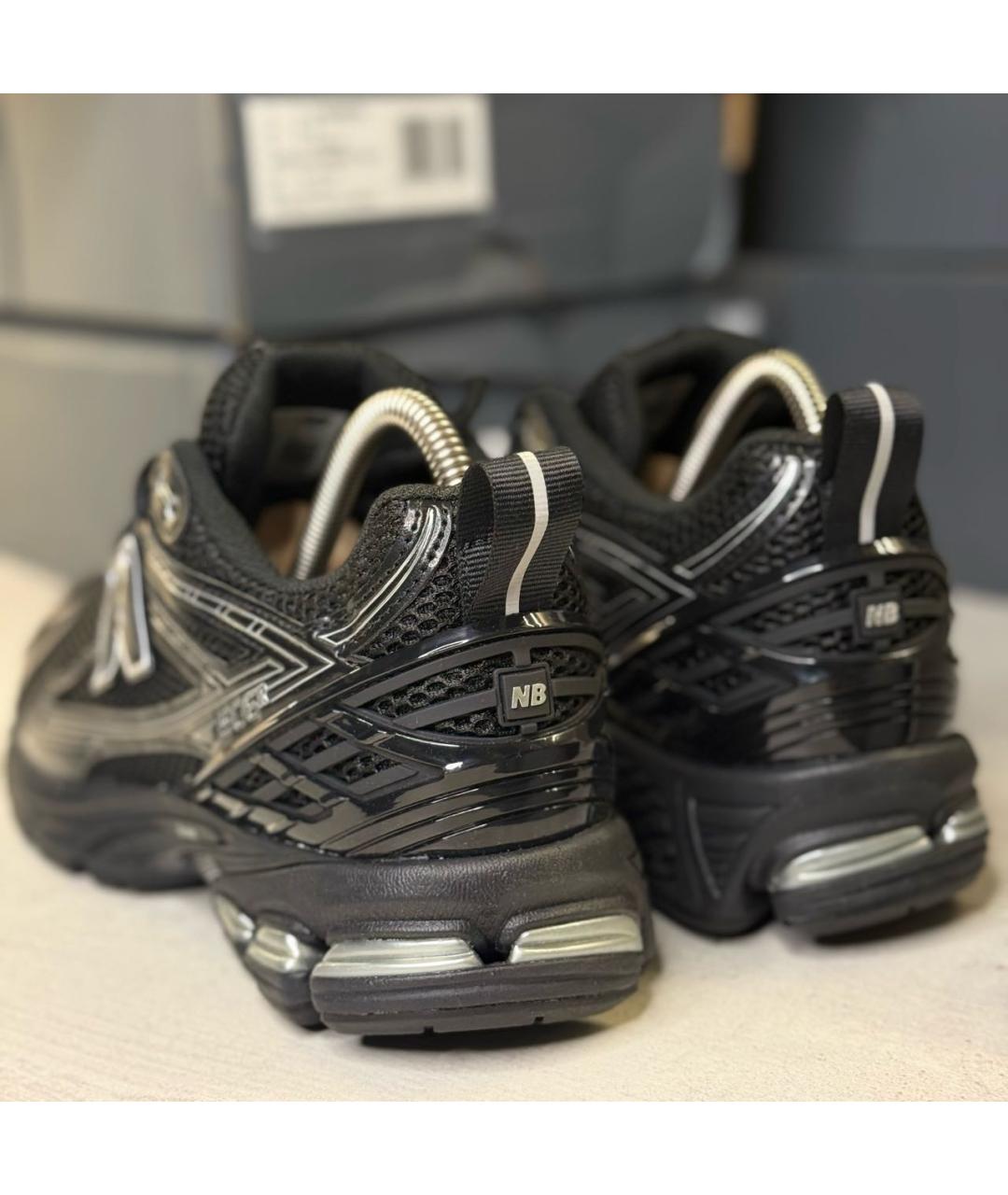 NEW BALANCE Черные низкие кроссовки / кеды, фото 4